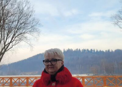 Elżbieta Zakrzewska w górach